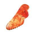 DIY New Arrival Jagged Mookaite jasper Guasha Tool Good for Health Body Equipment Handmade Guastone