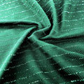 Wholesale 4 Way Stretch Quick-Dry 76%nylon+21%spandex+3%lurex Black and Silver Plain Lame Fabric for Swimwear & Dress