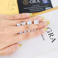 Xingyue Gems Stone White D EF GH Color 0.5-8 Carat Radiant Shape Cut Vvs Vvs1 Flawless Gra Certified Loose Moissanite Diamond