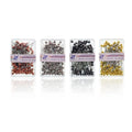 Box of 100 38mm Colorful Pearl Head Sewing Pins Straight Push Dressmaking DIY Tools for Wedding Engagement Positioning Needles