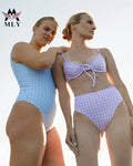 Factory Design One Piece Swimsuits Customized logo Sports Swimsuit Bathing Suit Women