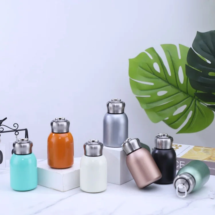 Kingze 300ml Double Wall Stainless Steel Travel Mug Personalized 10oz Coffee Tumbler Portable Mini Vacuum Water Bottle