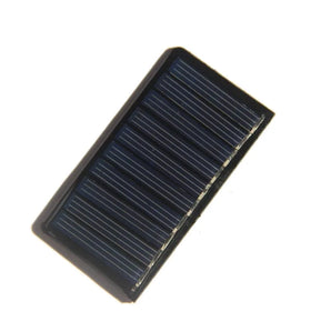 BUHESHUI 5v 60MA Solar Panel Cell Polycrystalline Solar Charger for 3.7V Battery Toy 68*36MM