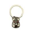 Custom Logo Metal Keychain 2021 Fashion Animal Series Mouse Keyring