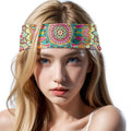 Custom Anime Sports Skiing Hair Band Seamless Recycled Ice Cooling Headband with Sweat Release Function