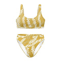 Print on Demand Women's Two Piece Swimsuit Hawaiian Tribal Designer Bathing Suits Tank Modest Swimwear Custom Bathing Suit Women