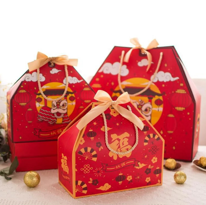 Chinese Style Delicious Nut Kernels Packaging Box