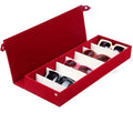 2026 Large Capacity Candy Color 8 Slots Eyewear Display Sunglass Display Stand Box Counter Stand Good Quality