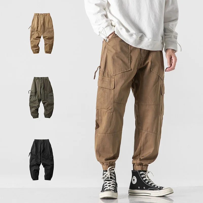 Designer Man Clothing Cargo Pants Manufacture Fashion Tapered Sports Trousers Men's Casual Joggers Pants With Pocket