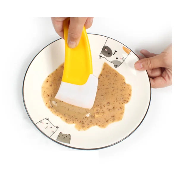 Wholesale Rubber Scraper Kitchen Gadget Multifunction Soft Oil Scraper Scraping Grease Stains