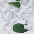 20mm 25mm 30mm Hongzhi  Acrylic Ice Cubes Stone Reusable Square Fake Ice Cube for Home Decoration Bar Accessories Vase Fillers