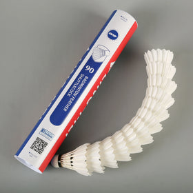 LingMei Strong Goose Feather LiningA +600 Quality Shuttlecock with 74-79 Speed 5g Weight A+ Flight & Durability