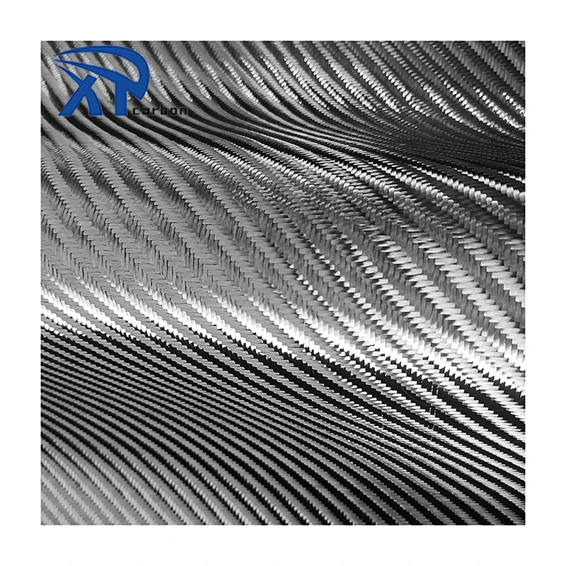 3k 4x4 Twill Carbon Fiber Fabric 280gsm Carbon Fiber Yarn Twill Carbon Fiber Roll Wrapped