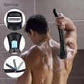 Back Shaver Adjustable Body Grooming Kit for Back Hair Removal Do It Yourself with Body Hair Shaver