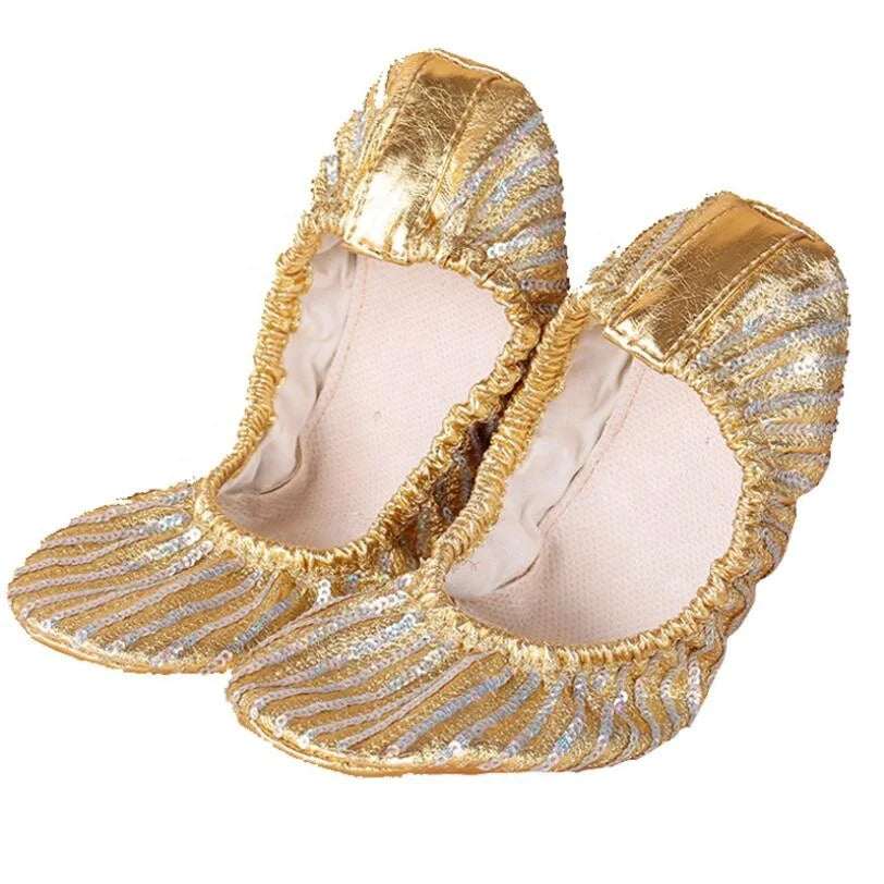 Shiny Sequin Embroidery Comfortable PU Leather Belly Dancing Exercise Performance Wear  Accessory
