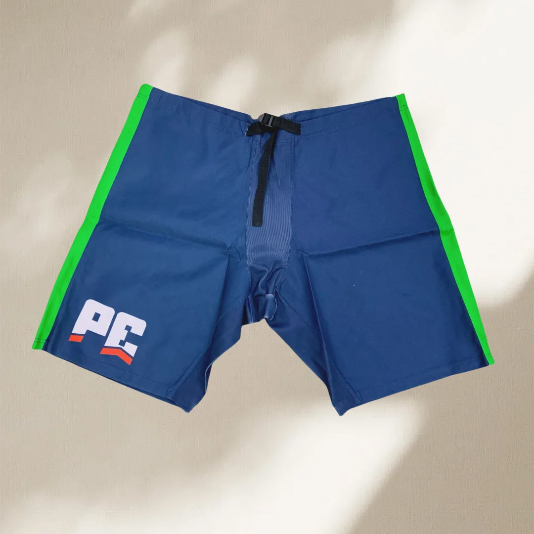 100% Polyester Fabric Embroidery Custom Sublimate Anti-UV 140g Unisex Adult Ice Hockey Pant Shells Stitched