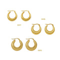 Nice Quality 18K Gold Plated Stainless Steel Drop Earrings for Women Fashion Accessory