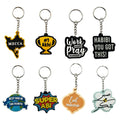Customized logo Keychain 2d 3d Pvc Keychains Personalized Key Chain Soft Custom Pvc Rubber Key Chains MegaBDM