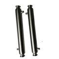 SEASOM Sanitary 4" 12x12 Water Dewaxing Column Triclamp 90 Degree Elbow Jacketed Spool