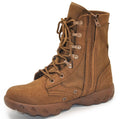 Tactical Boots Mens Combat Work Boots Composite Toe Brown Color Jungle Boot Rubber
