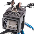 Dog Bike Basket Bag Pet Carrier Dog Car Seat With Safety Adjustable Shoulder Strap Portable Breathable Bicycle Basket Bag