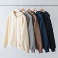 High Quality Winter Casual Sports Heavyweight Waffle Oversize Pullover Hoodie Windproof Waterproof Customized Logo Printing