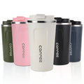 Amazons Hot Sell Insulated Coffee Cup With Leakproof Lid Vacuum Stainless Steel Double Walled Car Tumbler for Coffee and Tea