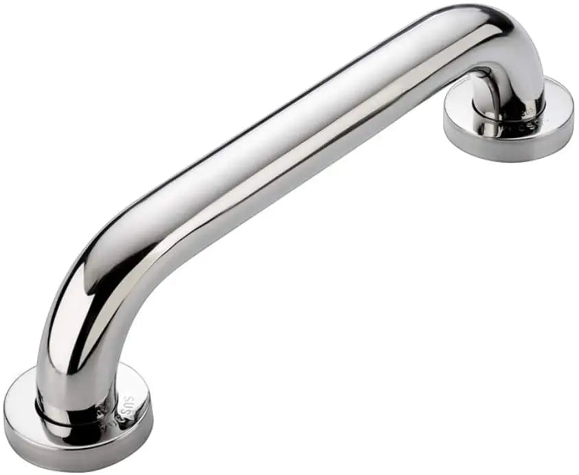 Stainless Steel Foldable Eco-Friendly Wall Mounted Silver Grab Bar for Bathroom Safety