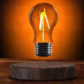 European Style Contemporary Cafe Dining Room  Decorative Magnetic Levitation Floating Table LED Bulb Light