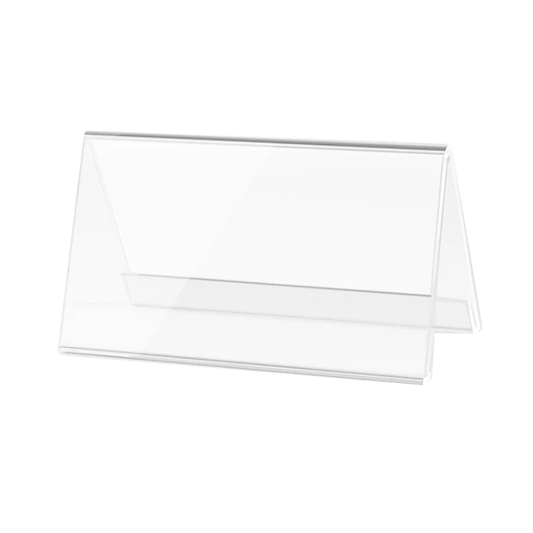 High Transparent V Type Acrylic Desktop Meeting Holder