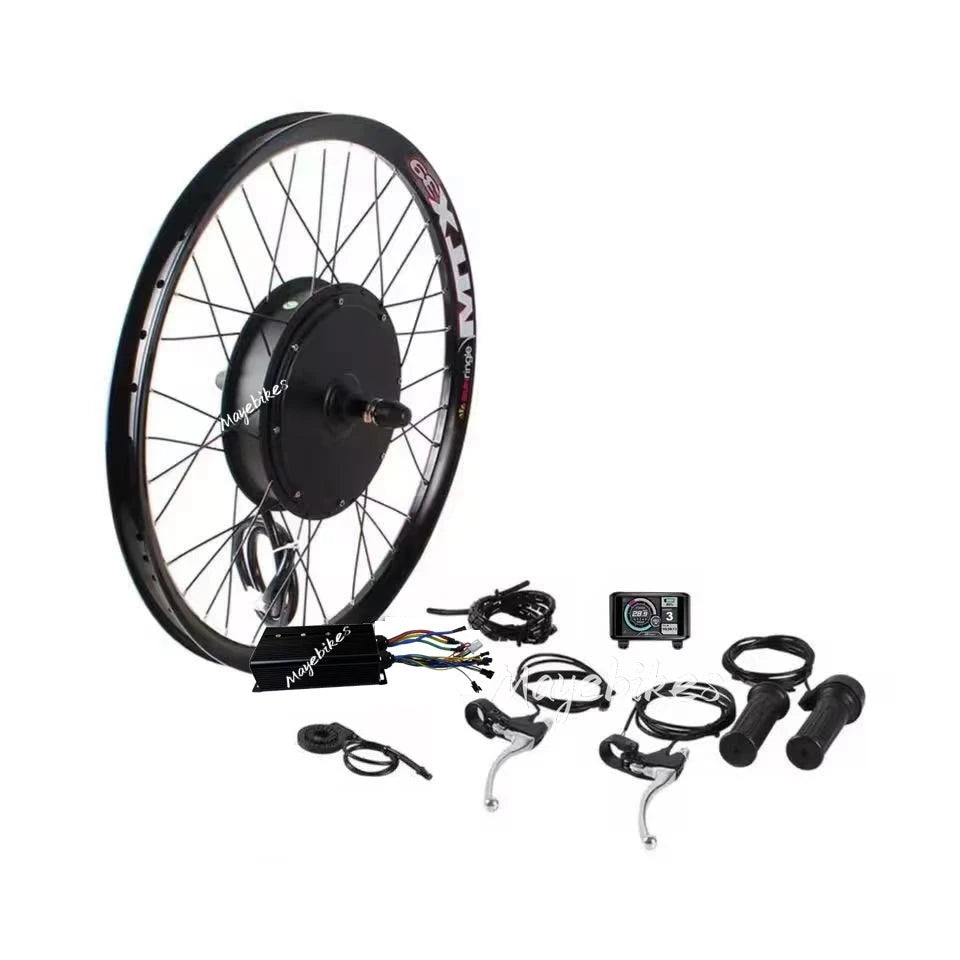 27.5'' 72v 3000w MTX39 Ebike Conversion Kit Rear E Bike 29" Electric Bicycle Hub Motor Wheel Conversion Kits With UKC1 Display