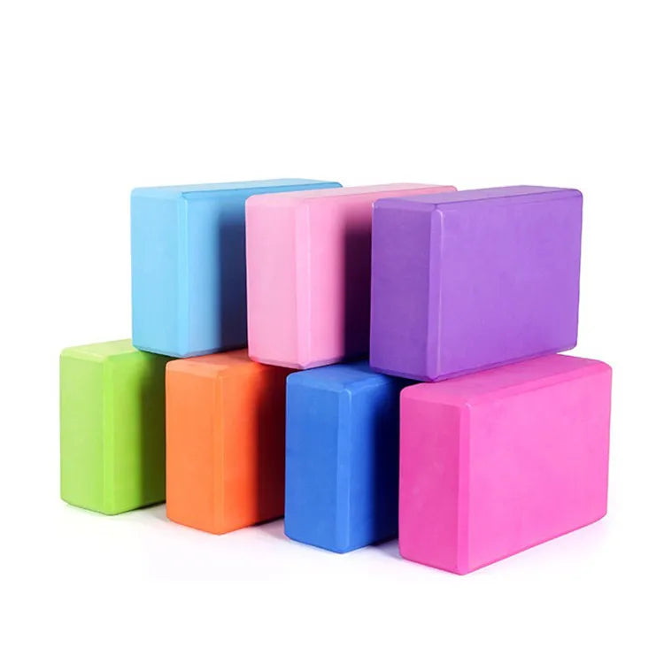 2627 AW GECKO MASTER Sporty Four Seasons Eva Foam Colorful Yoga Block Brick for Yoga Pilates Exercise