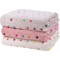 Premium Quality Waterproof Throw Blanket for Dogs & Indoor Cats Washable Long Faux Fur & Velvet Dog Blanket
