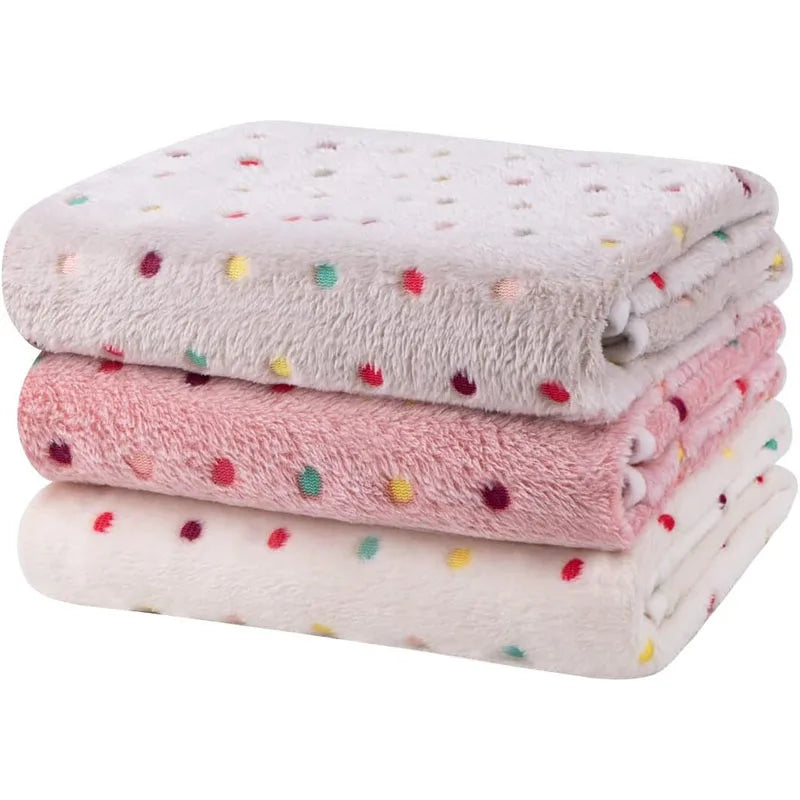 Premium Quality Waterproof Throw Blanket for Dogs & Indoor Cats Washable Long Faux Fur & Velvet Dog Blanket