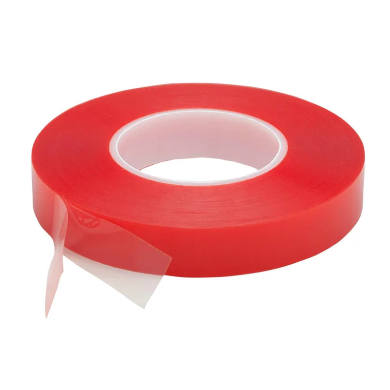 Good Selling Adhesion Acrylic Tape Double Side Red Release Film MOPP PET Tape