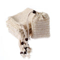Wholesale 14X9cm Exfoliating Soap Bag Sisal Hand Soap Mesh Bag for Bathroom