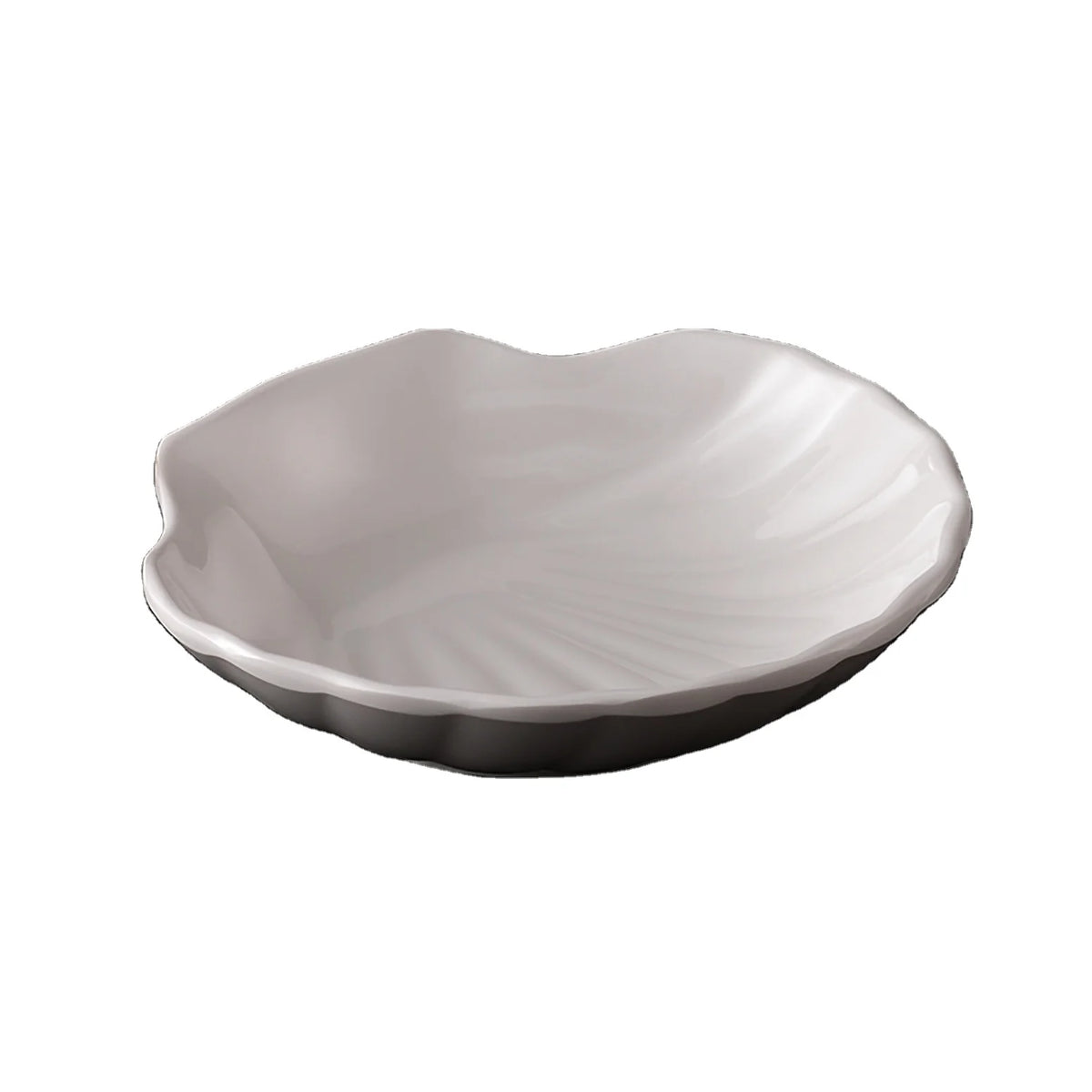 Factory Direct Shell Shape Plate Creative Melamine Soy Sauce Dish Shell Melamine Dish MegaBDM