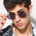 Fashion Round Metal Sunglasses for Men Cool Wholesale Retro Trendy  Men Shades Sun Glasses Sunglasses