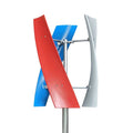 Vertical Axis Residential Wind Turbine Generator Free Energy Power 1000W 24V 48V 3 Blades Windmill for Home Farm Street Use
