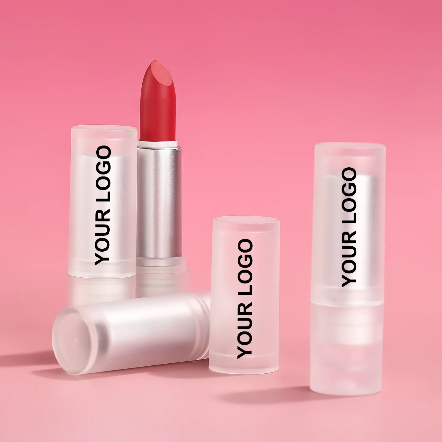Matte Silver Lipstick Private Label Vegan Formula Creamy Moisturized Lip Makeup Hydrating Lipstick