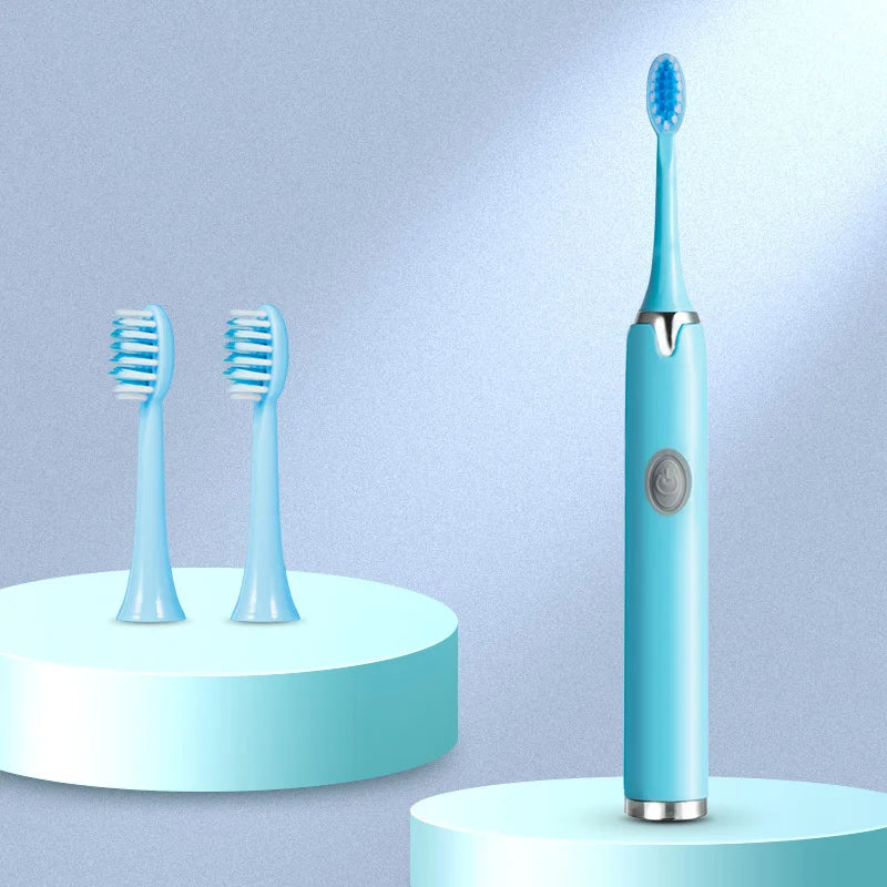 Sonic Electric Toothbrush Smart Tooth Brush Electric Battery Waterproof Toothbrush Electric with Scientific Timing Reminder