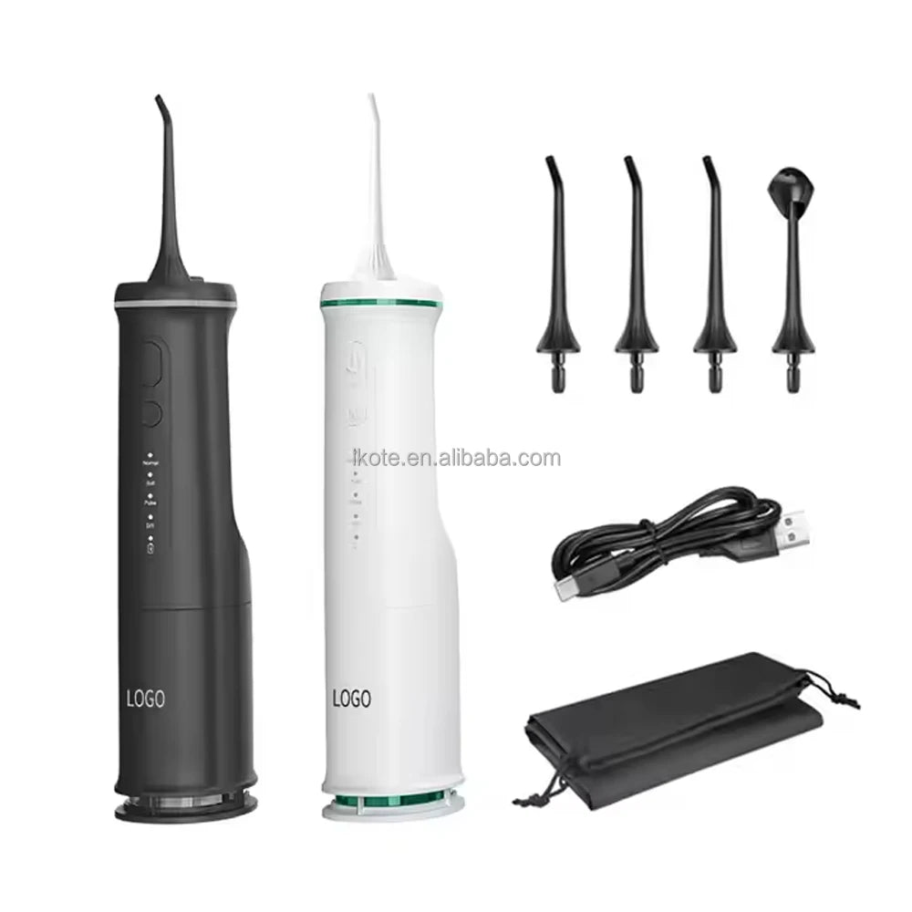 Customized Cordless Electric Toothbrush and Water Flosser Dental Irrigation Needle DIY Oral Irrigator
