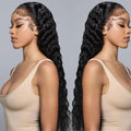 Cheap Wholesale Hd Deep Curly Wave Transparent Full Lace Frontal Wigs Raw Virgin Brazilian Human Hair Lace Front Wig Vendor