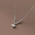 925 Sterling Silver Love Heart Shape Pendant Necklaces Fashion Jewelry Necklace for Women