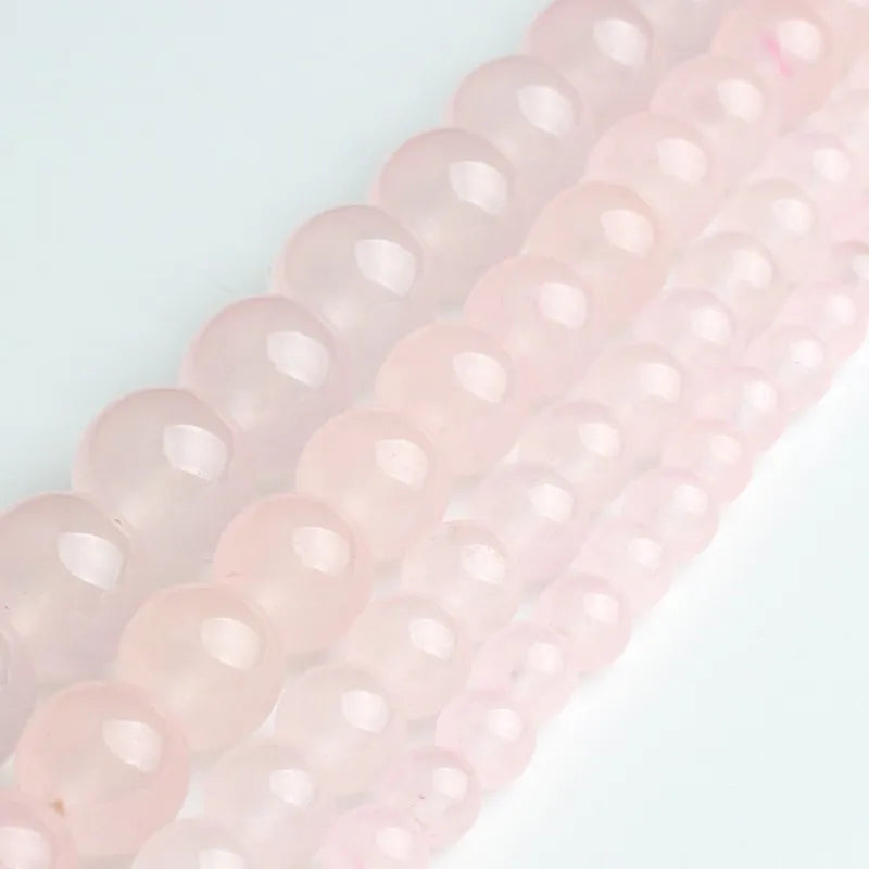 Wholesale A+ Pink Chalcedony Stone Beads 6/8/10/12mm Round Loose Beads for DIY Bracelets & Necklaces