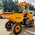 FCY20 Site Dumper for Sale 4x4 Chinese Mini Dumpers Truck Construction Machine Earth- Moving Machinery Dumper Truck CE
