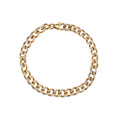 LOZRUNVE Custom Jewelry 18k Gold Plated Zircon Black Diamond Curb Link Bracelet 925 Silver