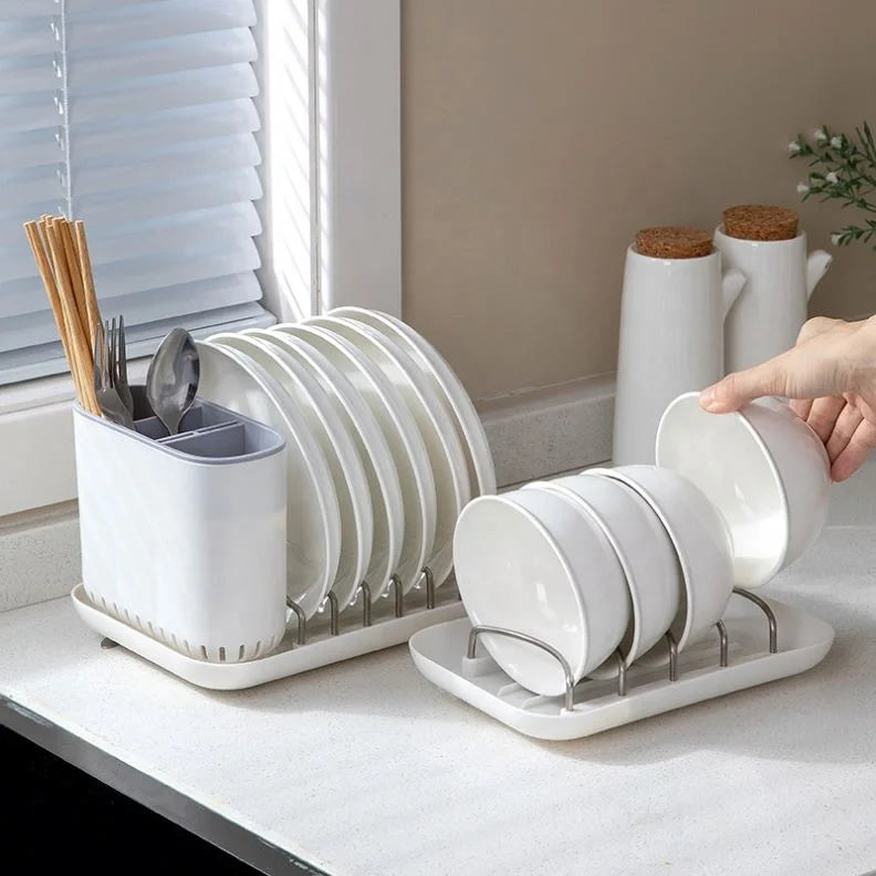 2026 New Kitchen Dish Drain Rack to Dry Dishes and Chopsticks Countertops Home Nordic Tableware Racks Plate Sorting Racks