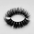 8838 Volume d Curl Eyelashes Luxury Curly Fluffy Wispy Wink Winged Russian Strip Real Mink 20mm with Custom Packaging Box