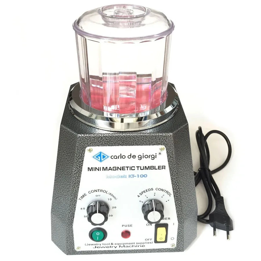 Wholesale Silver Gold Jewelry Magnetic Tumbler & Jewelry Tools and Machinery Magnetic Tumbler Polisher
